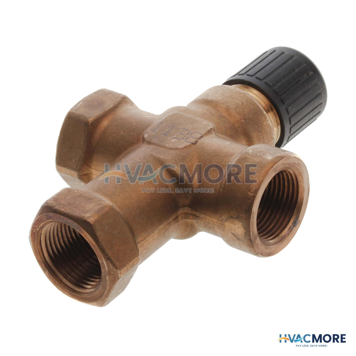 Siemens 3/4" 3-WAY Mixing Valve, Female x Female (6.3 Cv) 599-01138