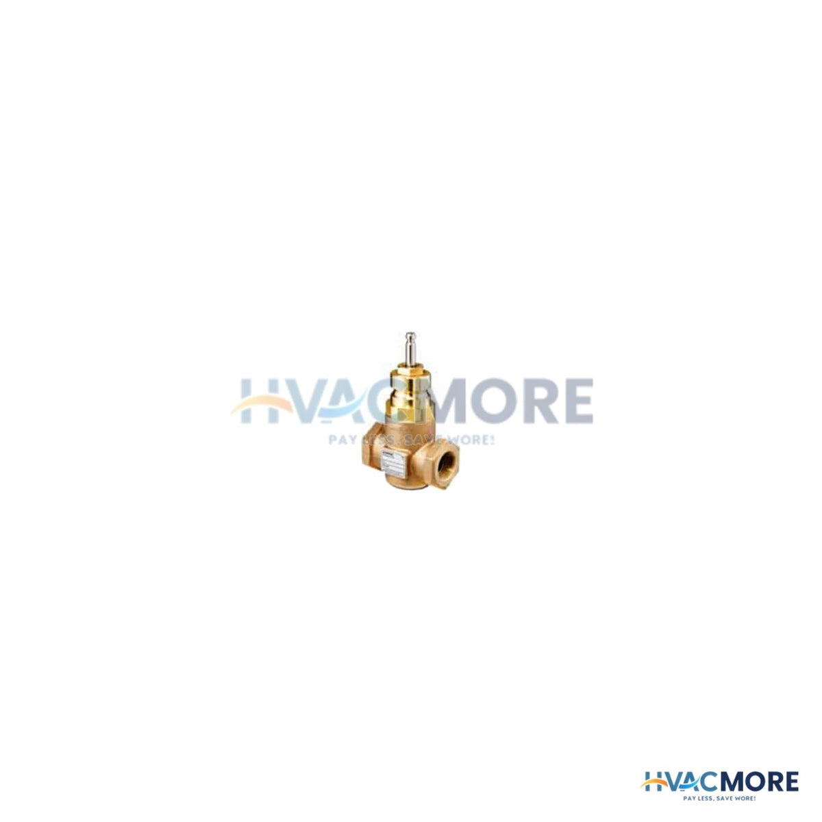 Siemens 1/2" 2-WAY N/O Stainless Steel Linear Valve Body, Female x Female (1 Cv) 599-03054