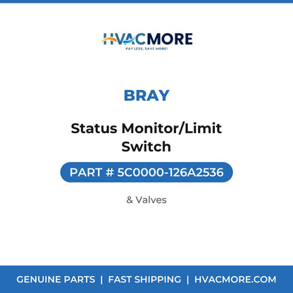 Bray Status Monitor/Limit Switch 5C0000-126A2536