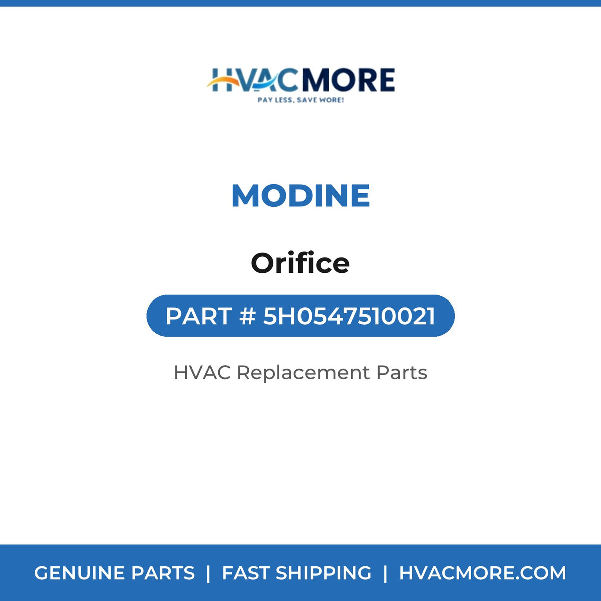 Modine Orifice 5H0547510021