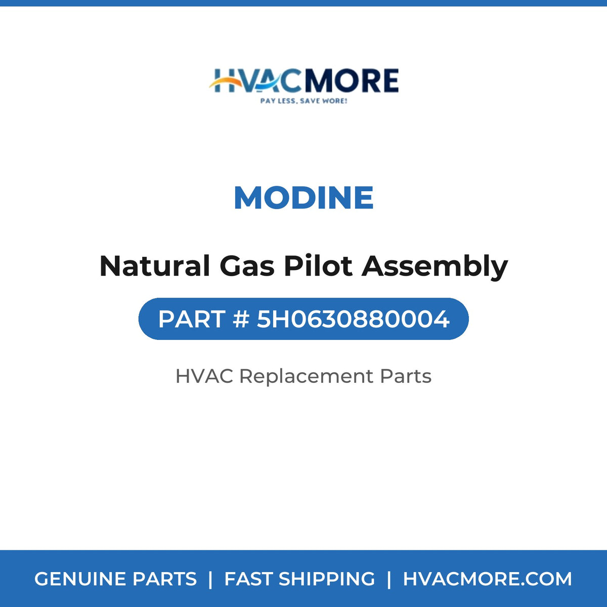 Modine Natural Gas Pilot Assembly 5H0630880004