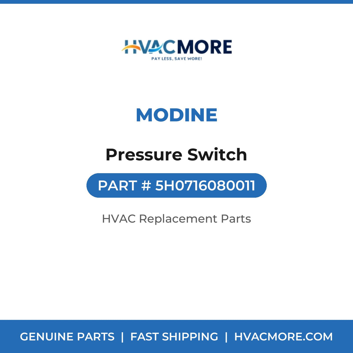 Modine Pressure Switch 5H0716080011
