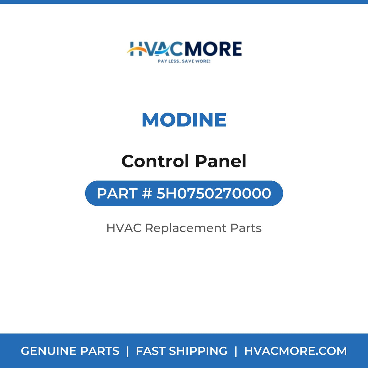 Modine Control Panel 5H0750270000