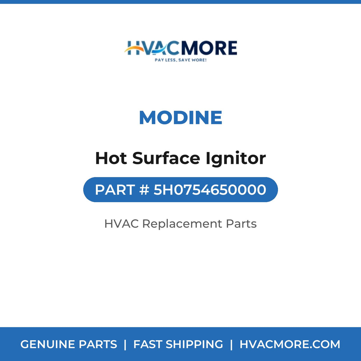 Modine Hot Surface Ignitor 5H0754650000