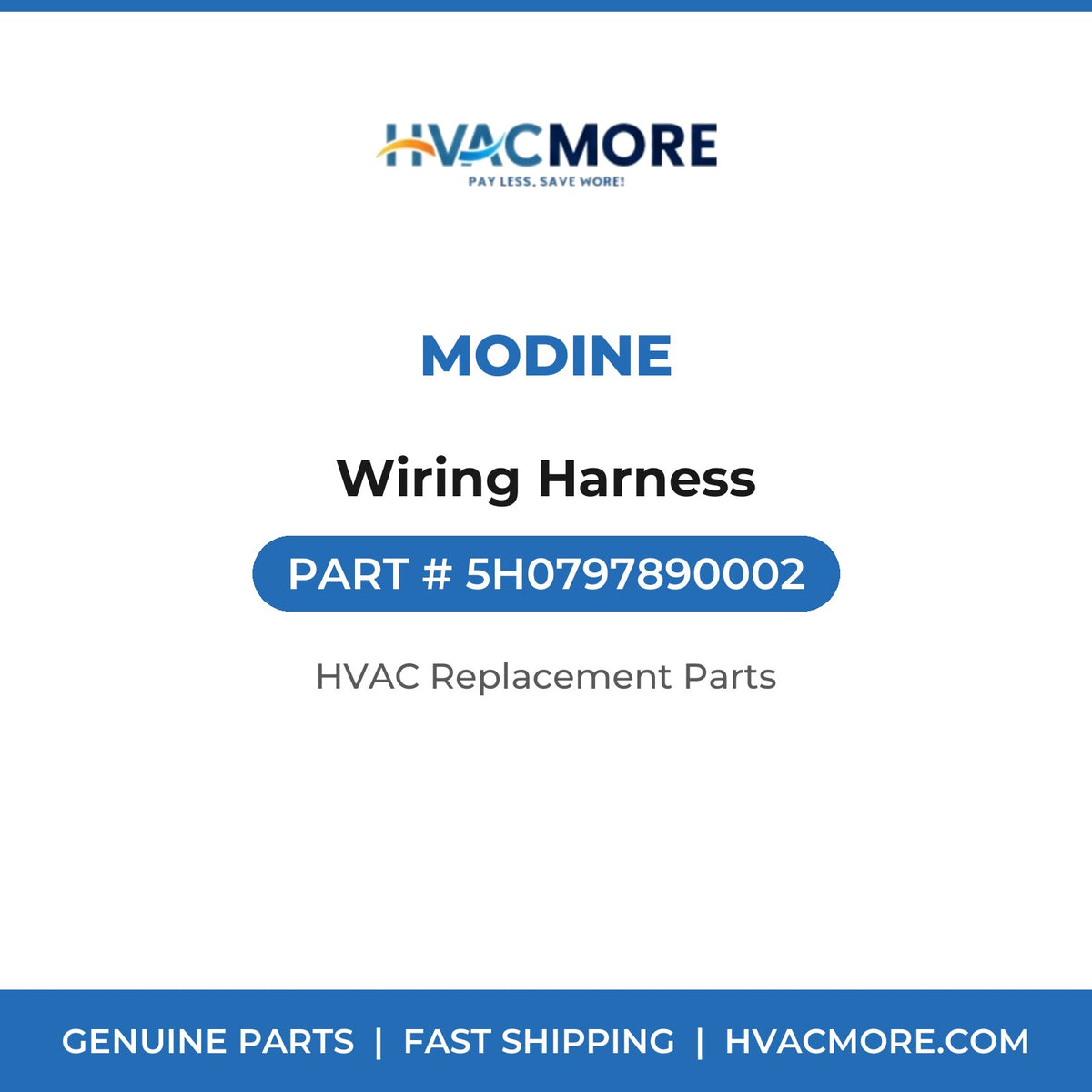 Modine Wiring Harness 5H0797890002
