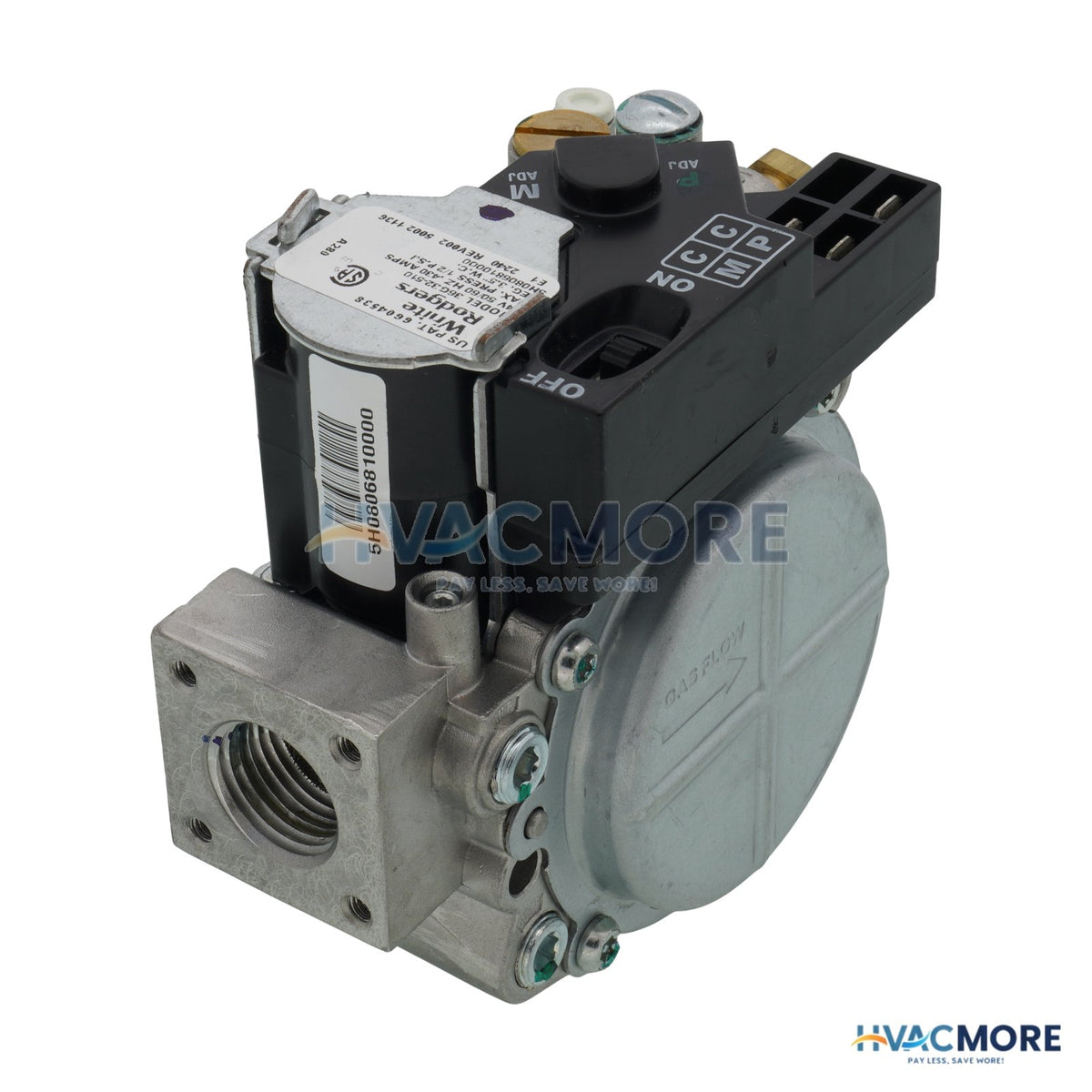 Modine 1/2" Natural Gas<br>Valve 3.5" WC (24V) 5H0806810000