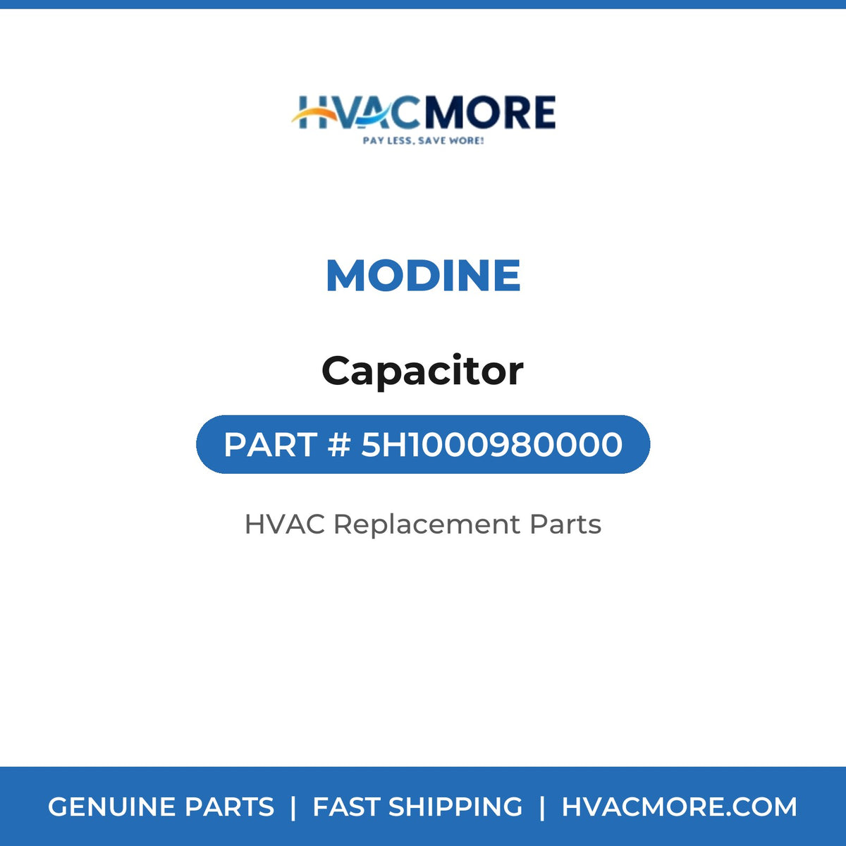 Modine Capacitor 5H1000980000
