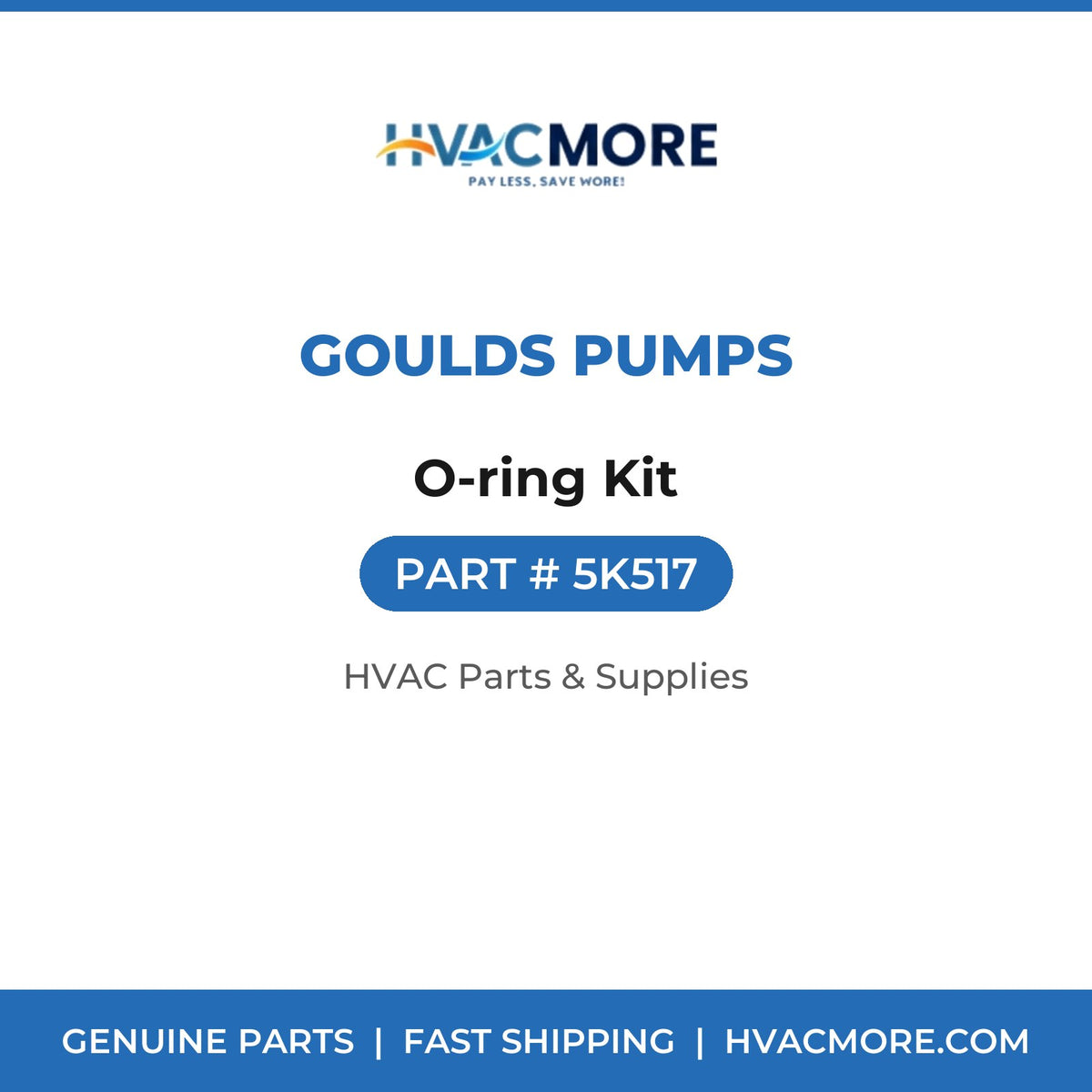 Goulds Pumps O-ring Kit 5K517