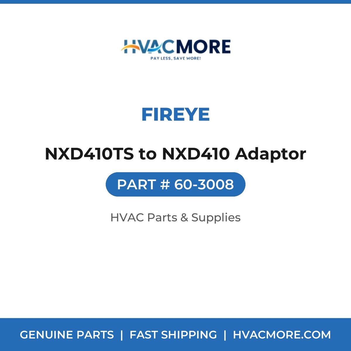 Fireye NXD410TS to NXD410 Adaptor 60-3008