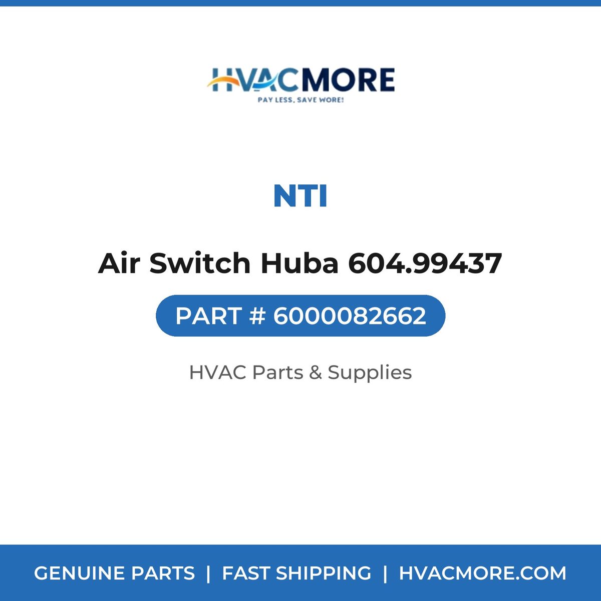 NTI Air Switch Huba 604.99437 6000082662