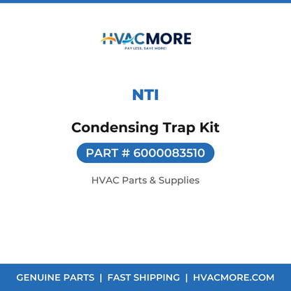NTI Condensing Trap Kit 6000083510