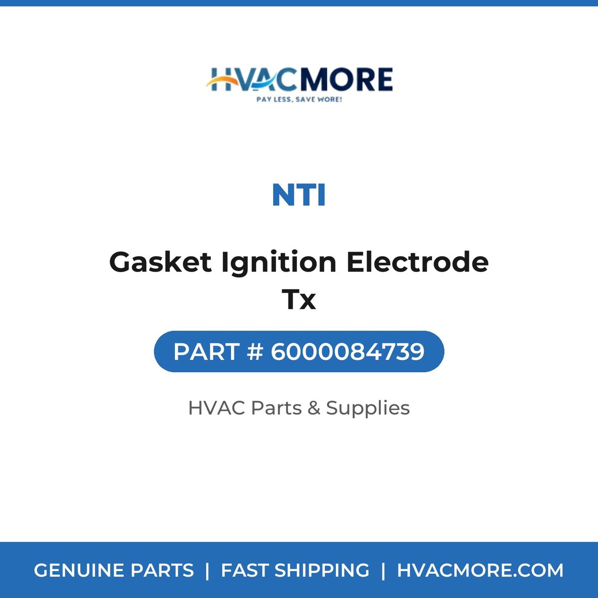 NTI Gasket Ignition Electrode Tx 6000084739