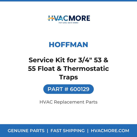 Hoffman Service Kit for 3/4" 53 & 55 Float & Thermostatic Traps 600129