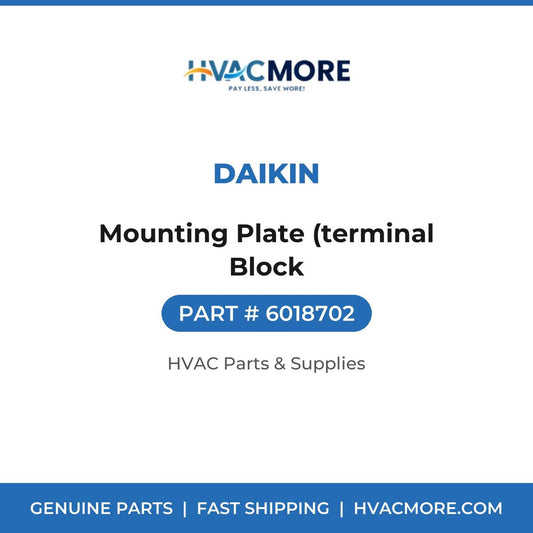 Daikin Mounting Plate (terminal Block 6018702