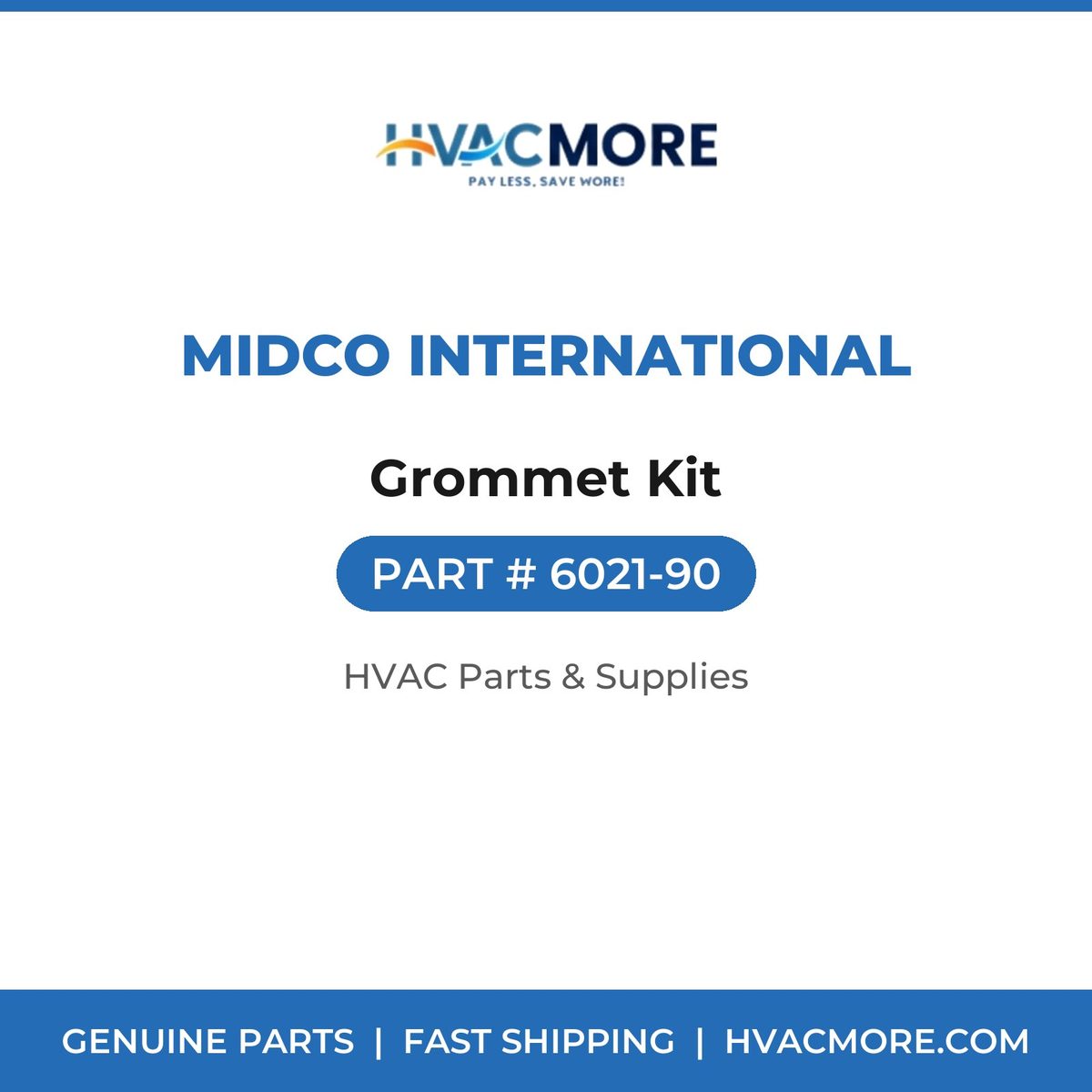 Midco International Grommet Kit 6021-90