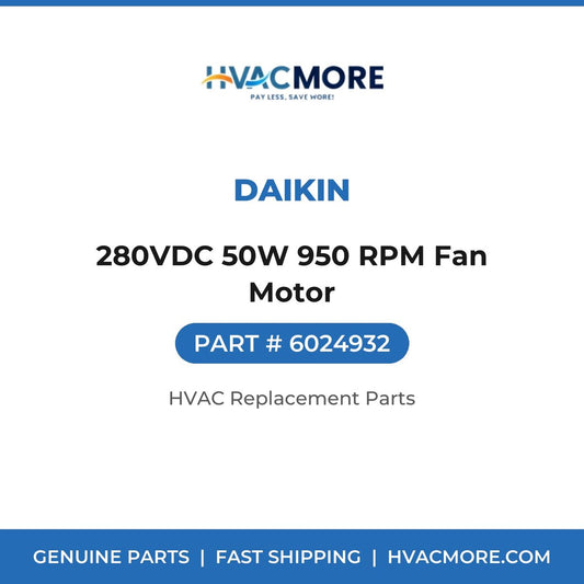 Daikin 280VDC 50W 950 RPM Fan Motor 6024932