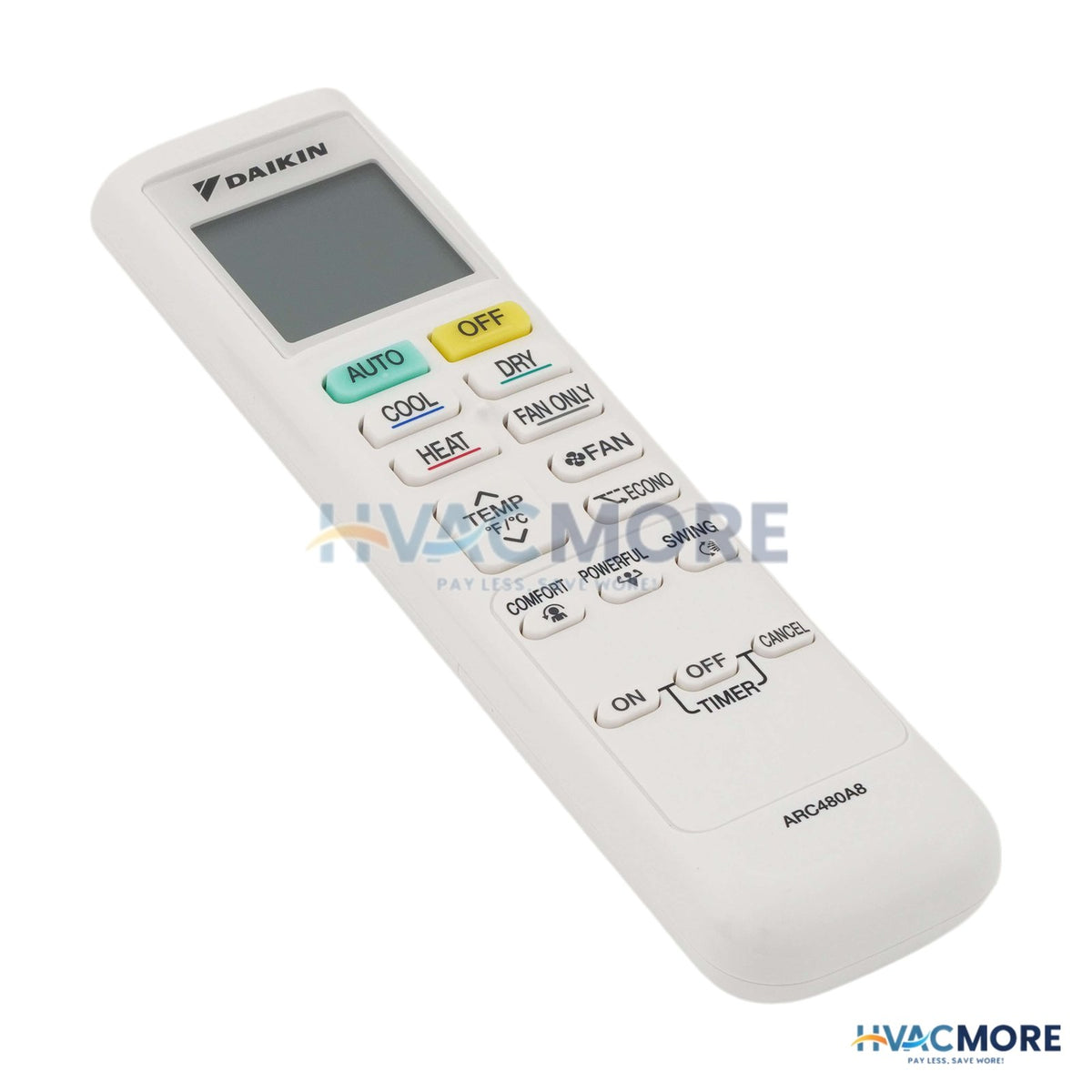 Daikin ARC480A8 Remote Control 6025006