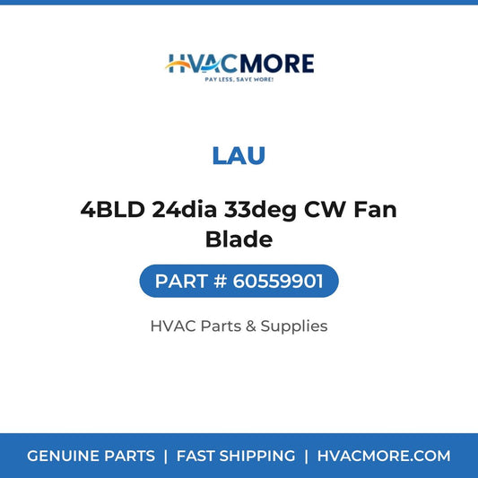 Lau 4BLD 24dia 33deg CW Fan Blade 60559901