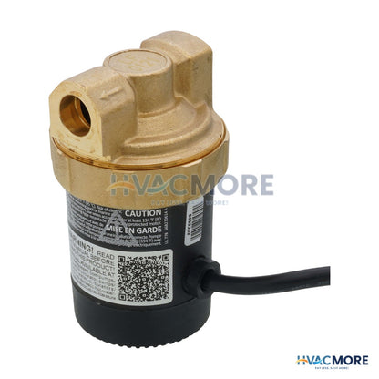 Bell & Gossett Ecocirc Circulator W/ Multi-Speed & Plug, Lead Free Brass (1/2" Sweat) 60A0B1001