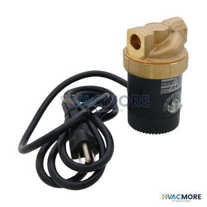 Bell & Gossett Ecocirc Circulator W/ Multi-Speed & Plug, Lead Free Brass (1/2" Sweat) 60A0B1001