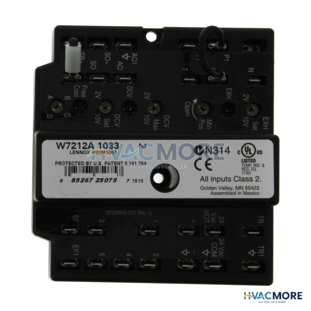 Lennox Enthalpy Controller (W7212A1033) 60M10