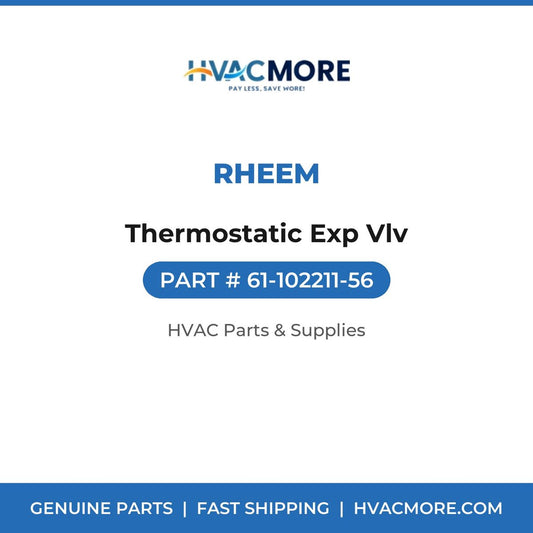 Rheem Thermostatic Exp Vlv 61-102211-56
