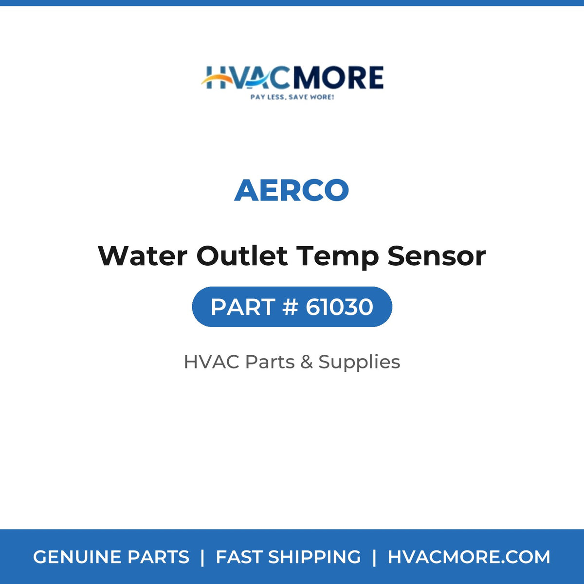 AERCO Water Outlet Temp Sensor 61030