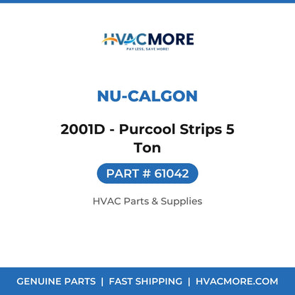 Nu-Calgon 2001D - Purcool Strips 5 Ton 61042