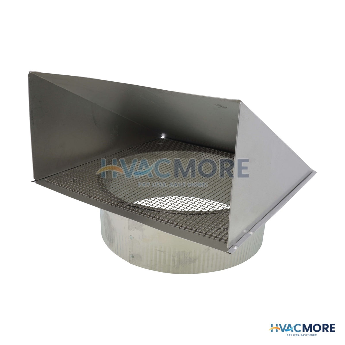 Broan 10" Aluminum Fresh Air Inlet Wall Cap 610FA