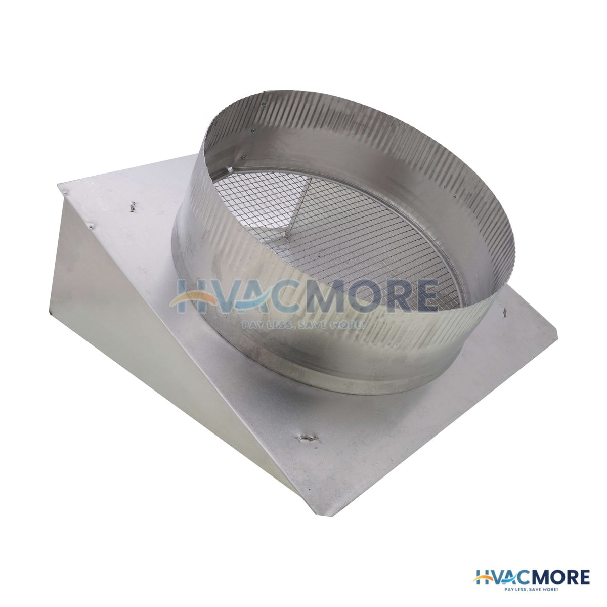 Broan 10" Aluminum Fresh Air Inlet Wall Cap 610FA