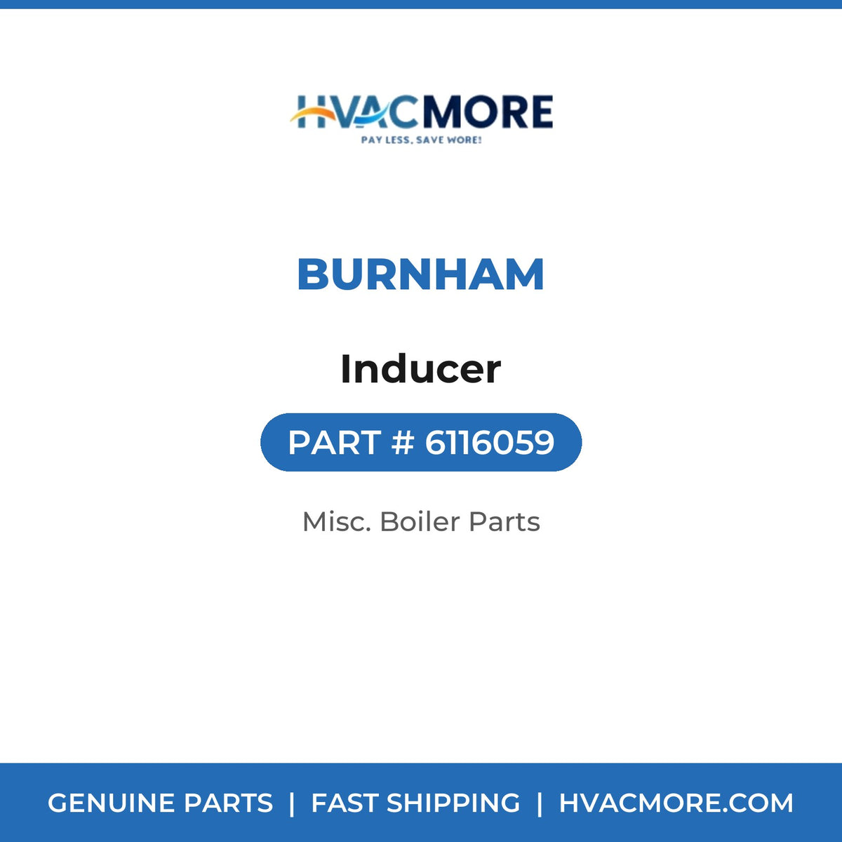 Burnham Inducer 6116059