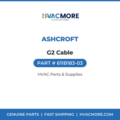 Ashcroft G2 Cable 611B183-03