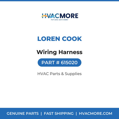 Loren Cook Wiring Harness 615020