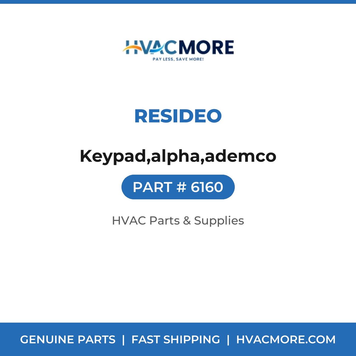 Resideo Keypad,alpha,ademco 6160