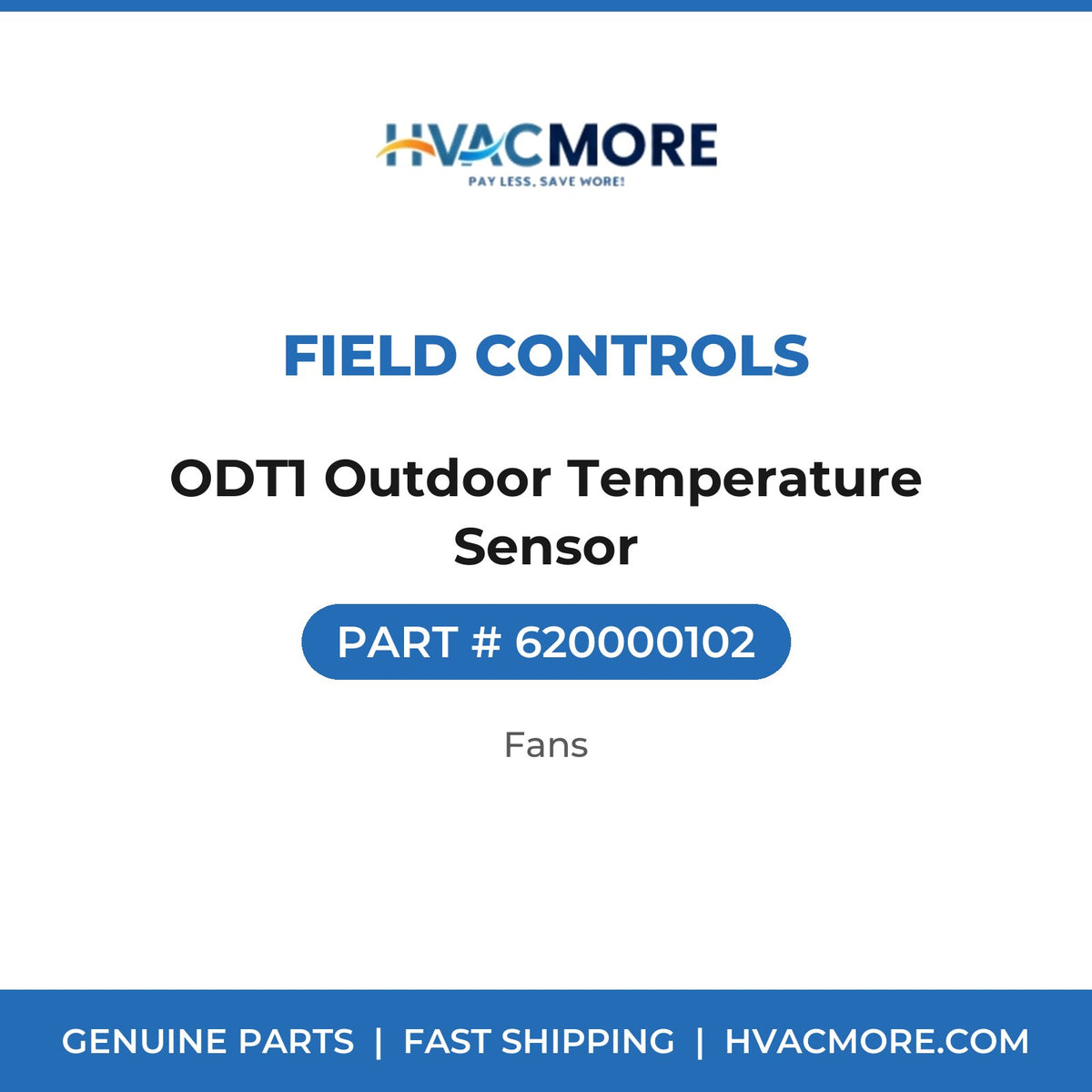 Field Controls ODT1 Outdoor Temperature Sensor 620000102