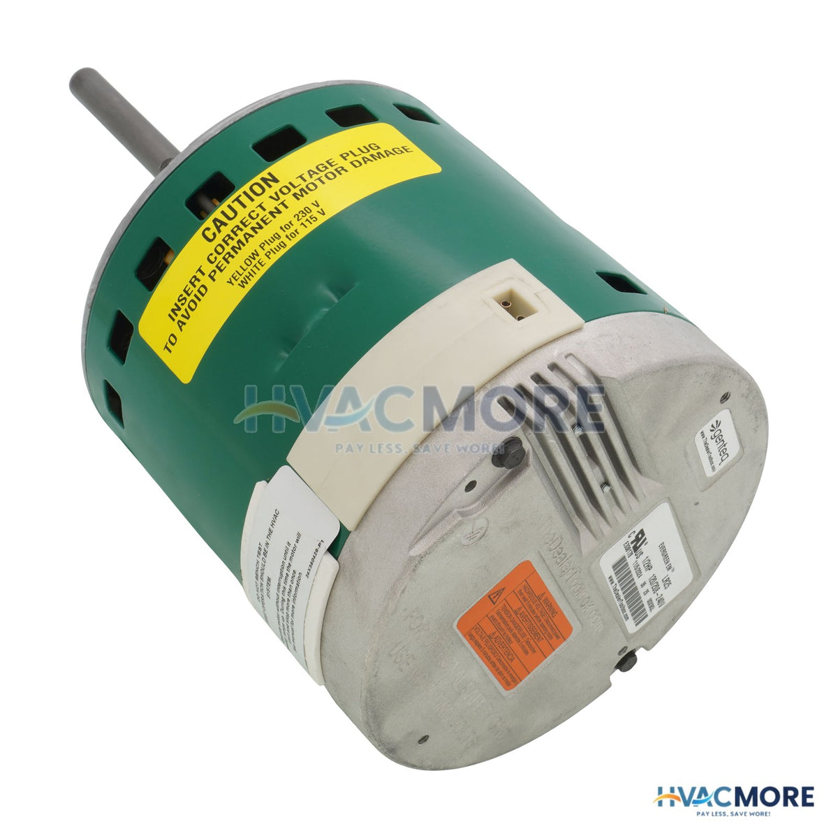 Genteq Motors Evergreen EM Replacement Blower Motor, 1/2 HP (208-230V) 6205X