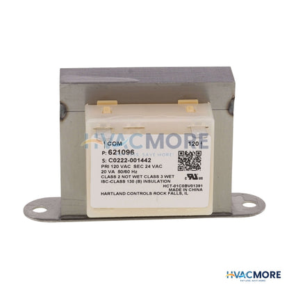 Nordyne 120V Transformer (20VA) 621096R