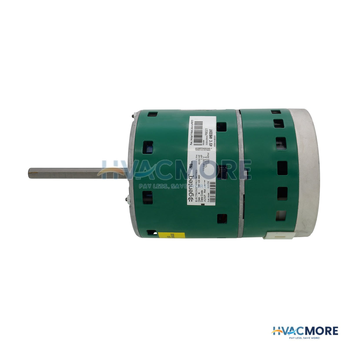 Genteq Motors Evergreen EM Replacement Blower Motor, 1 HP (208-230V) 6210X
