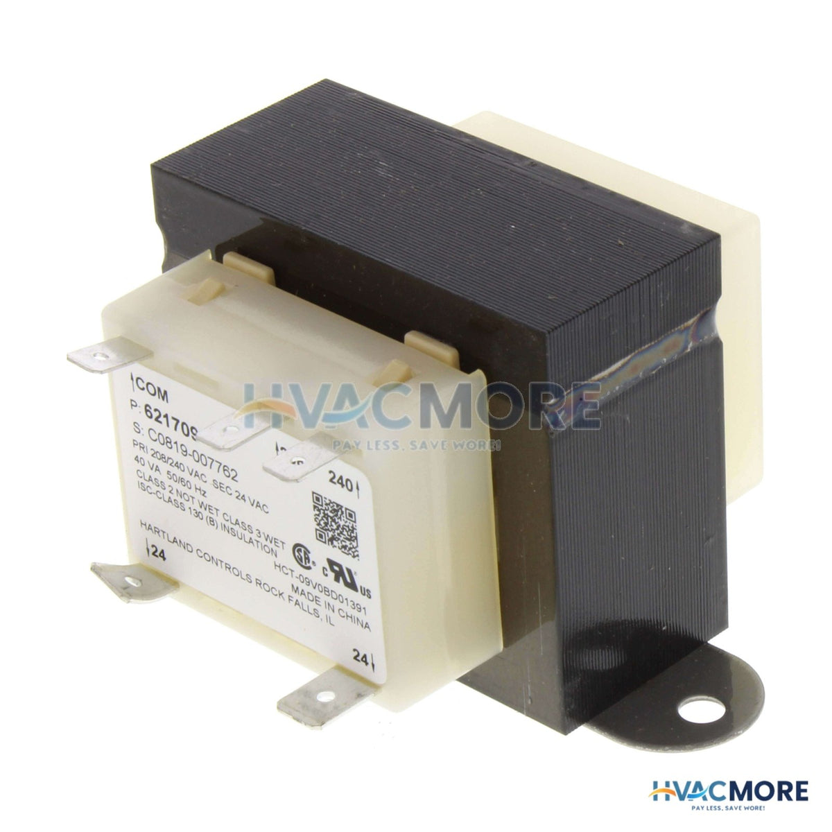 Nordyne 40VA Transformer (208/240-24V) 621709R