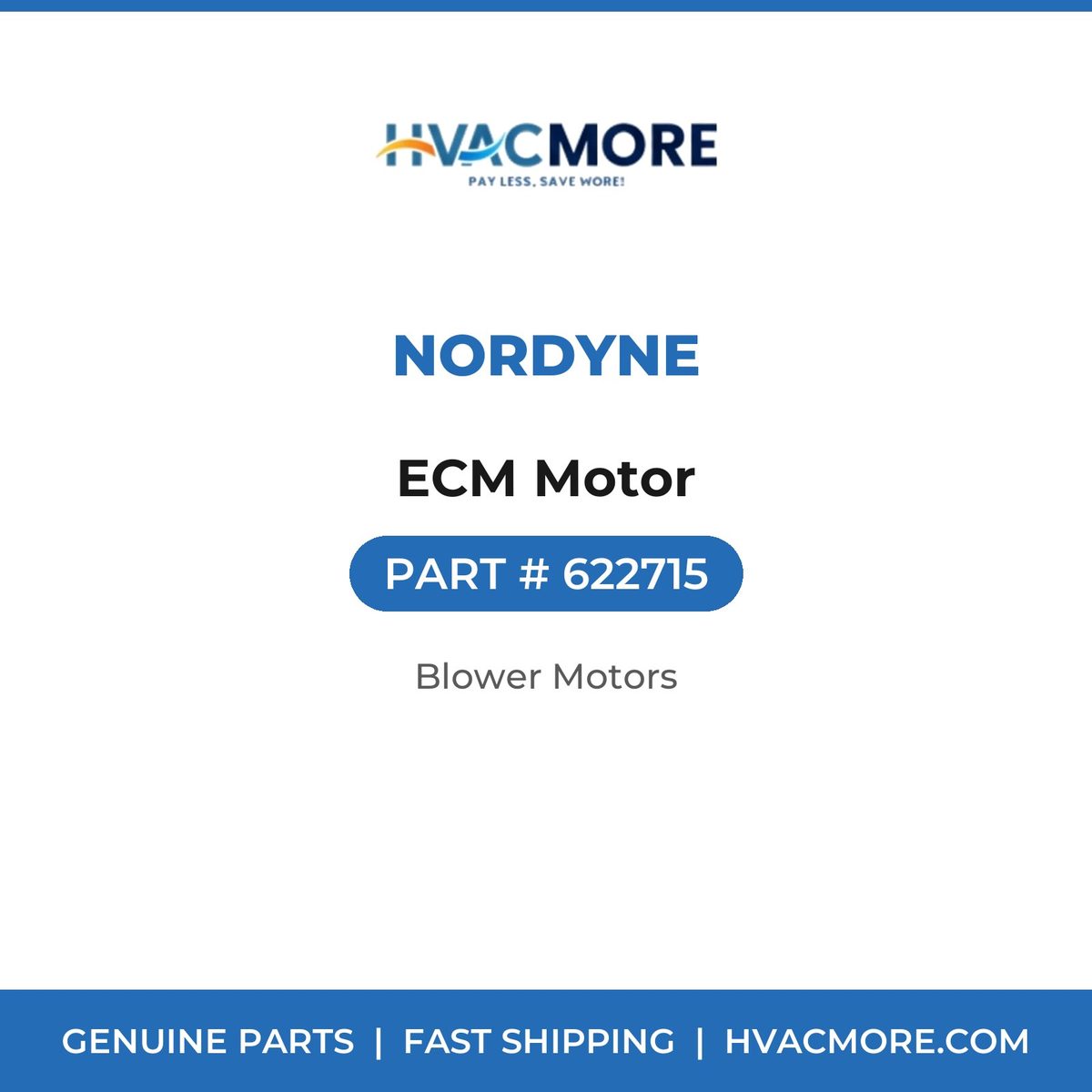 Nordyne ECM Motor 622715