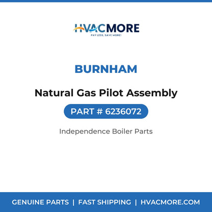 Burnham Natural Gas Pilot Assembly 6236072