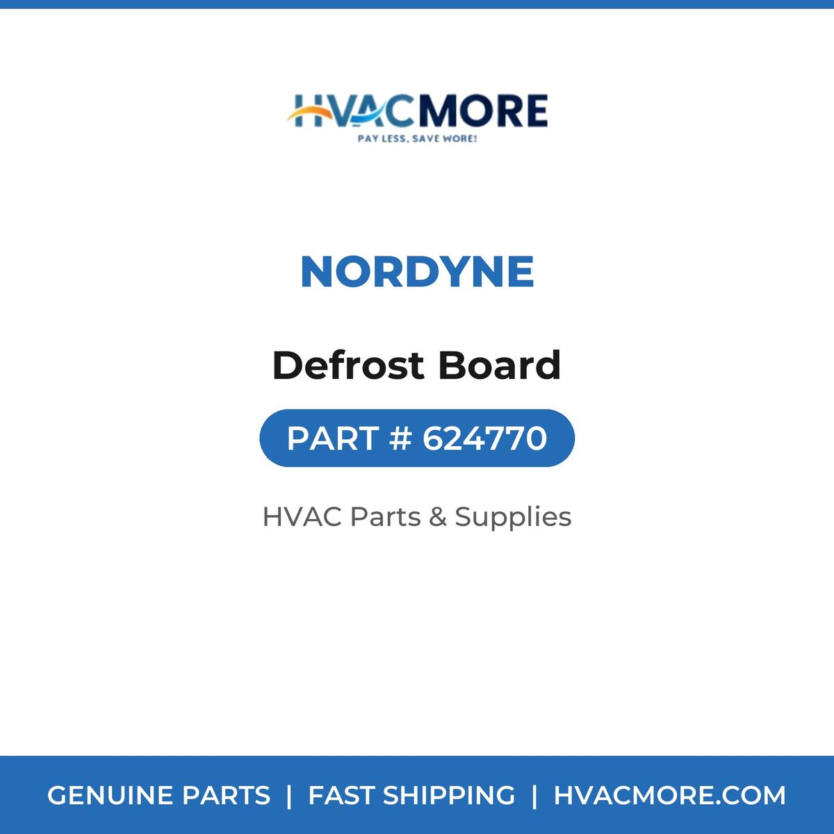 Nordyne Defrost Board 624770