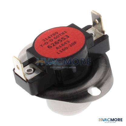 Nordyne Auto Limit Switch 140-160F 626553R