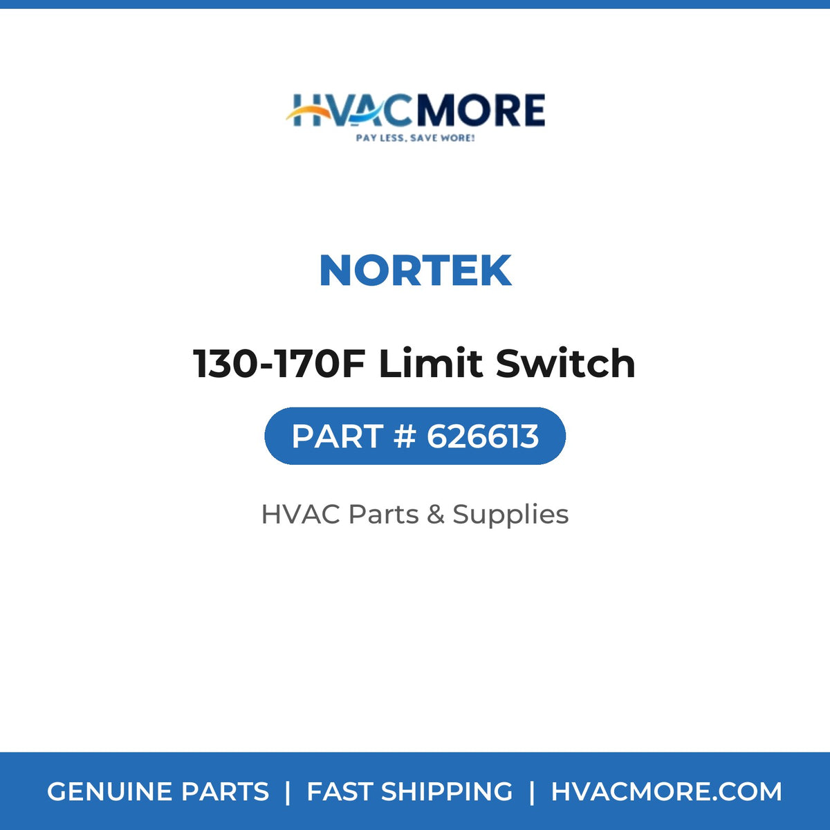 Nortek 130-170F Limit Switch 626613