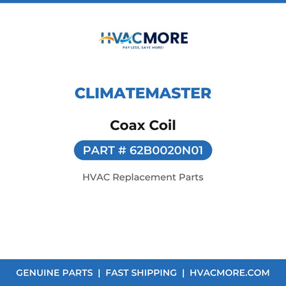 ClimateMaster Coax Coil 62B0020N01