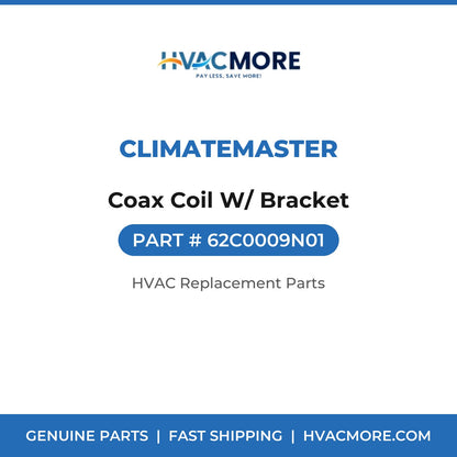 ClimateMaster Coax Coil W/ Bracket 62C0009N01