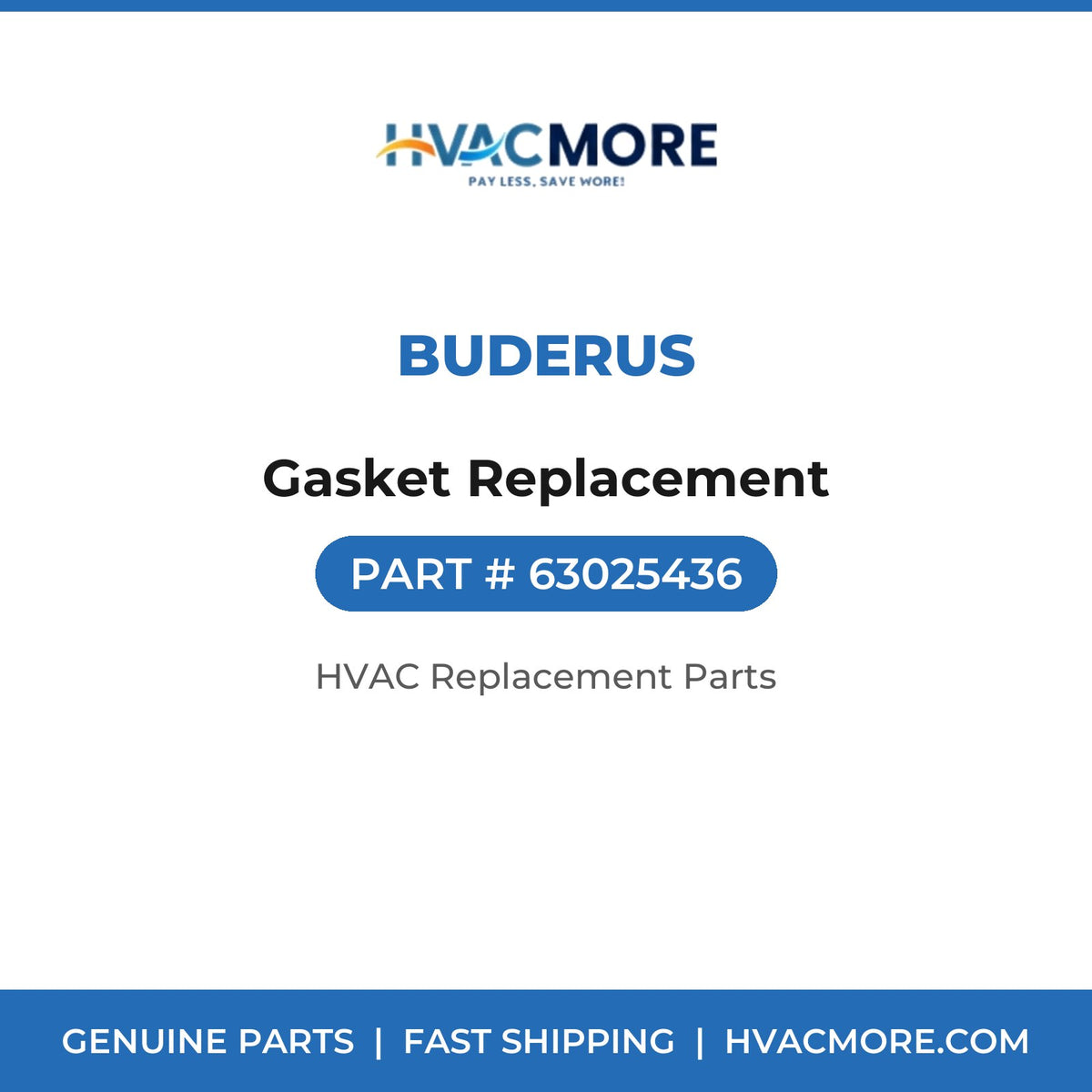 Buderus Gasket Replacement 63025436