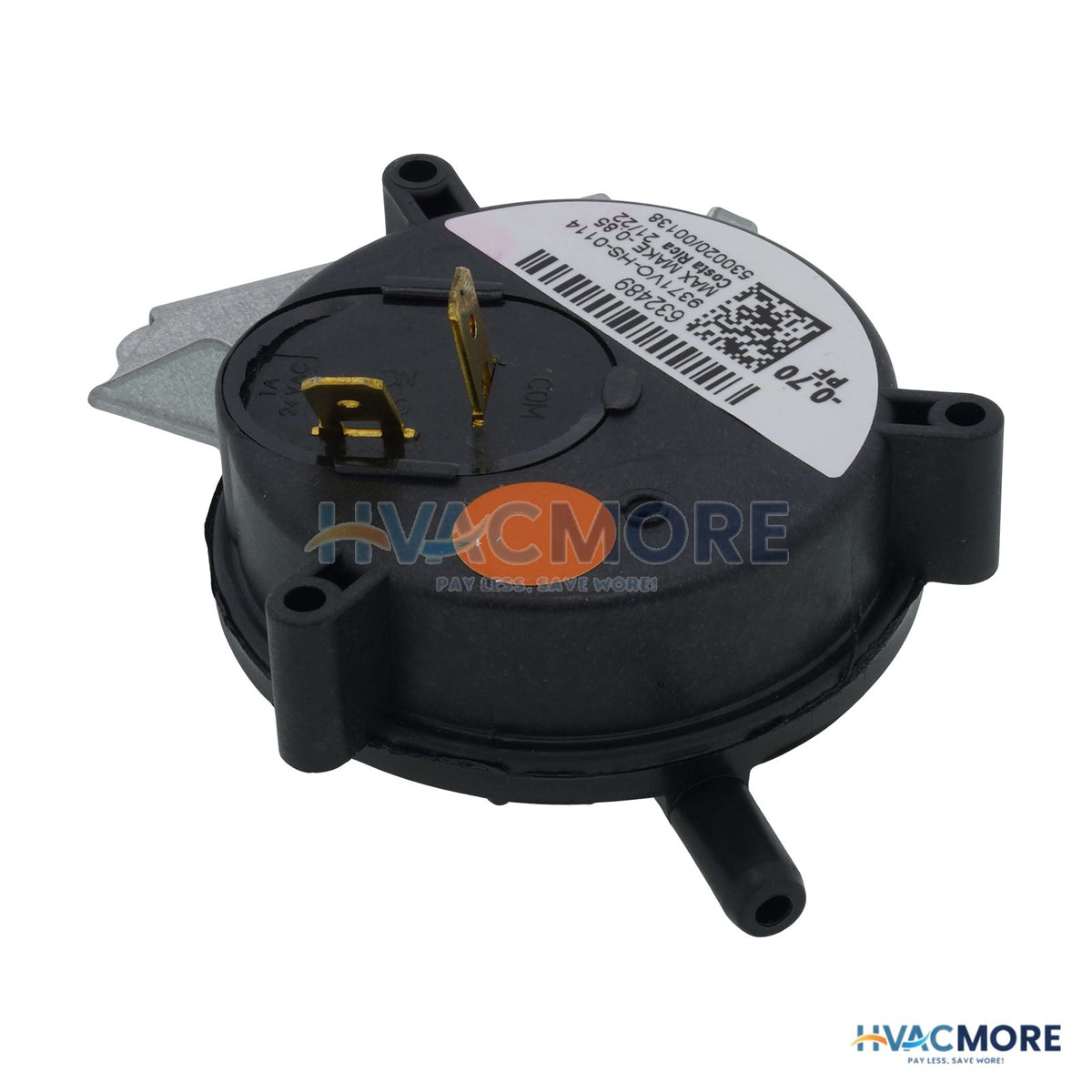 Nordyne 0.70"WC SPST Pressure Switch 632489R