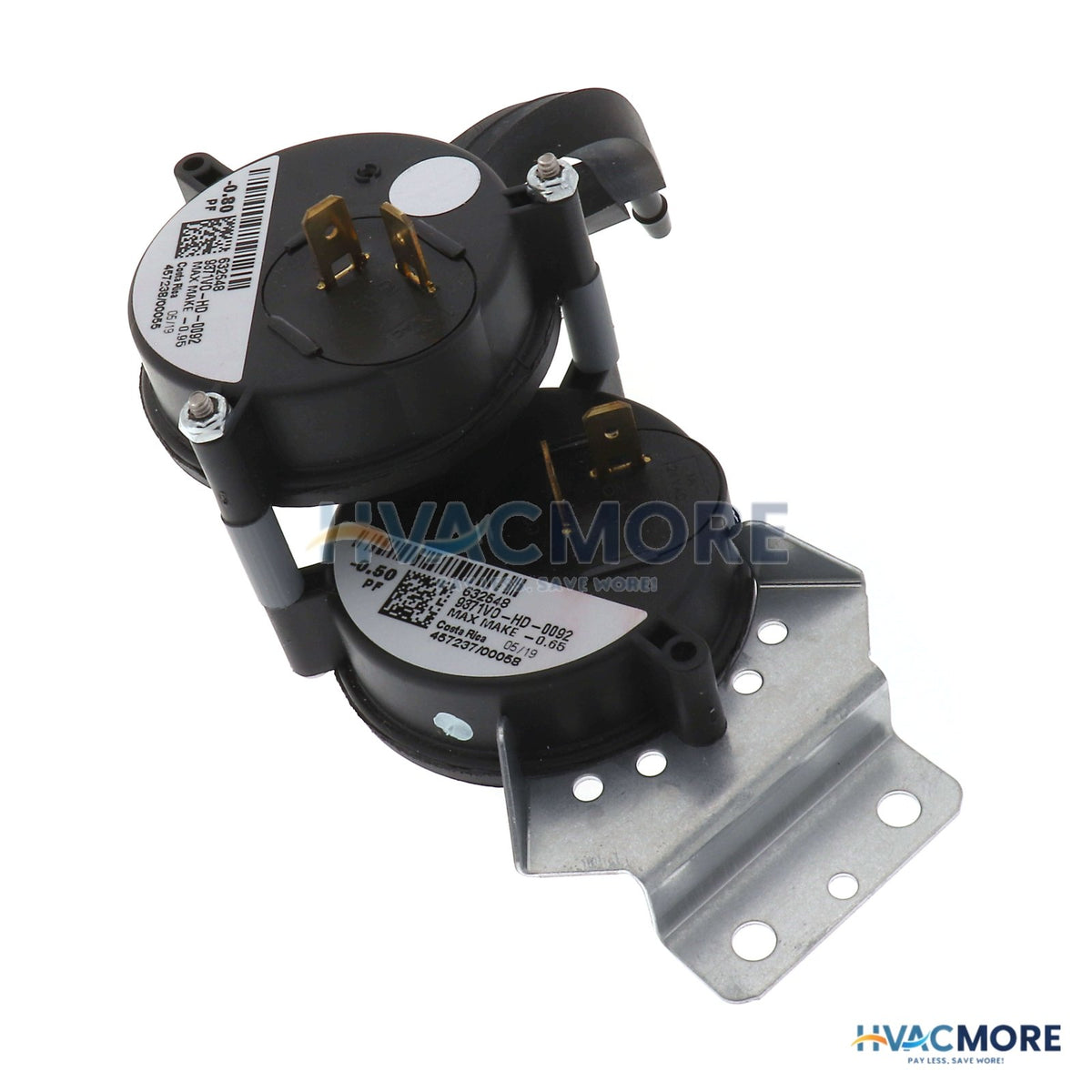 Nordyne Pressure Switch -0.80"WC/-0.50"WC 632548R