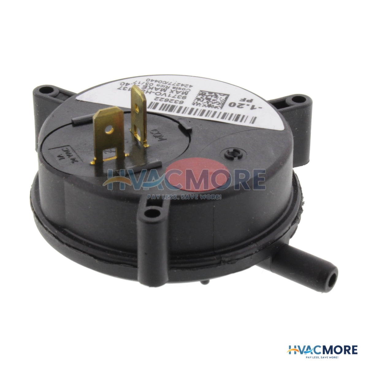 Nordyne Pressure Switch -1.20"WC for M7 Models 632622R